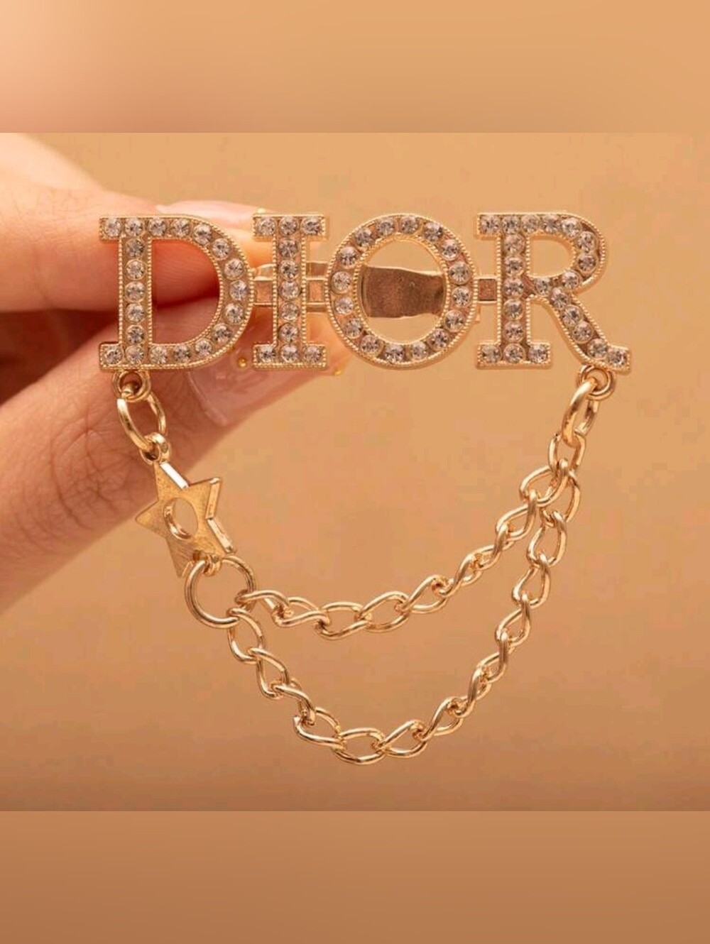Dior Style Brooch